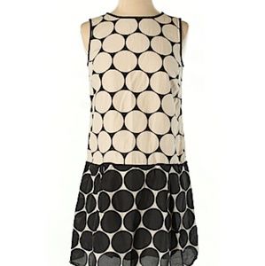 LOFT size 4 pokadot dress